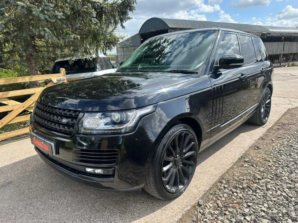 Range Rover 2016 Black Side Used LAND ROVER RANGE ROVER 2016 Black for sale - £19995 in Hilton ...